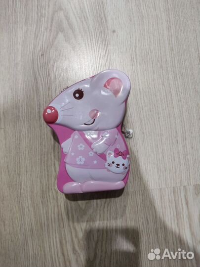 Копилка мышонок на замке