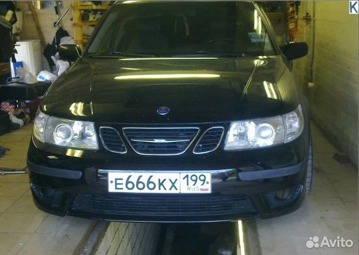 Передний бампер aero Saab 9-5