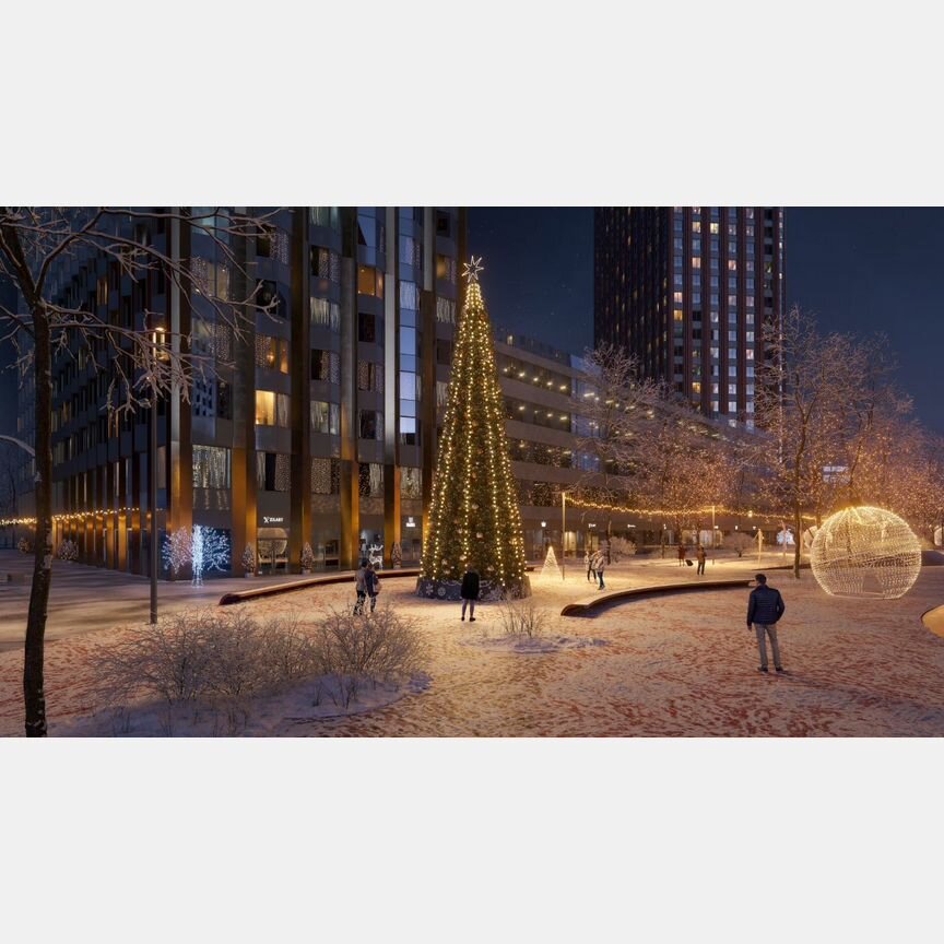 2-к. квартира, 56,8 м², 22/28 эт.