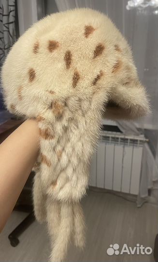 Шапка норковая женская