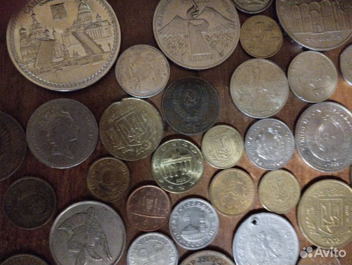 Монеты из разных стран