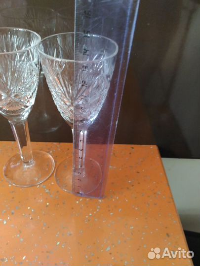 Хрустальные рюмки СССР