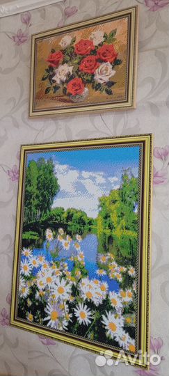 Картины из алмазной мозайки