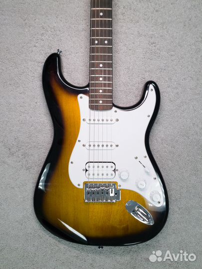 Гитара fender squier bullet Stratocaster HSS Brown