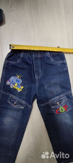 Джинсовый костюм для мальчика 116