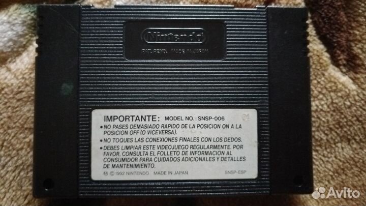 Картридж для super nintendo