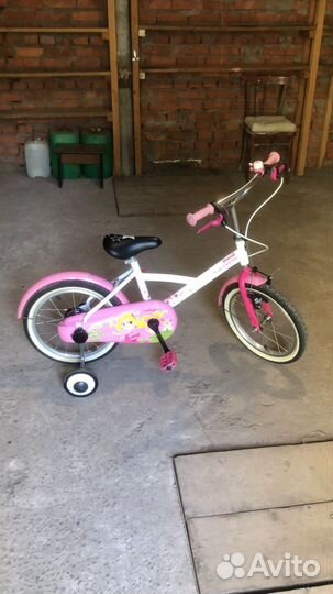 Детский велосипед для девочки btwin