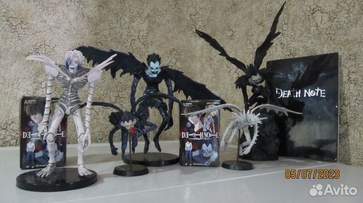 Аниме фигурки Ryuk (Рюк) и Rem (Рэм) из Death Note