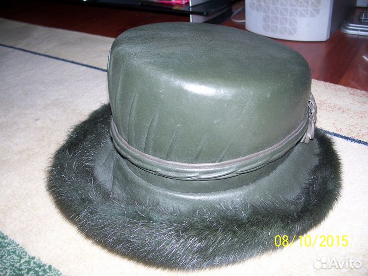 Зимняя шапка шляпа с полями
