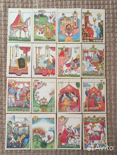 Сказки открытки Сказка о золотом петушке