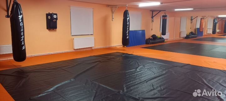 Маты для бокса Борцовский настил + Зеркала