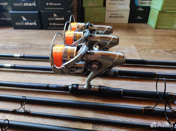 Карповый комплект 3+3. Eastshark- Dayo