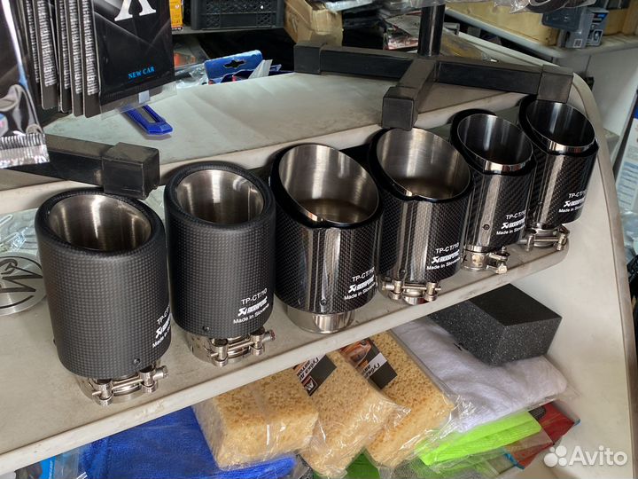 Насадка на глушитель акрапович