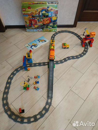 Lego duplo лего дупло поезд 10508