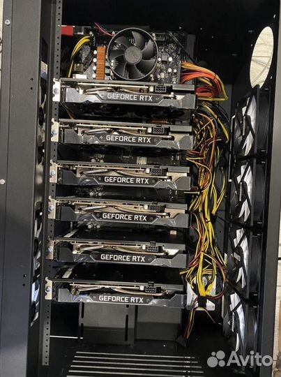 Новая Тушка для майнинг фермы на 12 карт