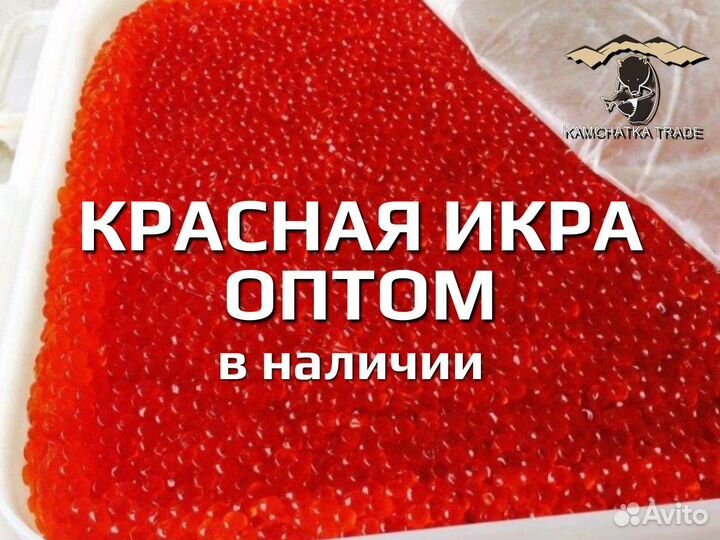 Красная икра горбуши кеты нерки оптом 2023