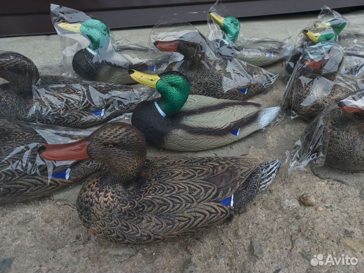 Чучела уток для охоты. 6 шт. Доставка