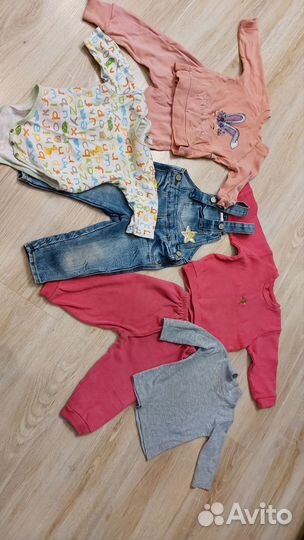 Одежда для девочки 9- 12 мес