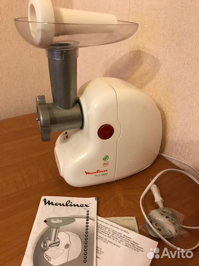 Электромясорубка moulinex