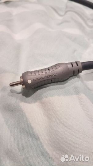 Кабель coaxial bandridge 2rca 1,2м