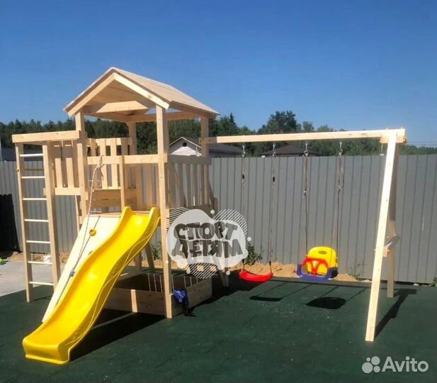 Детская площадка на дачу