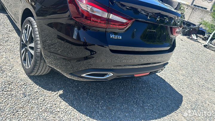 Задний бампер на LADA vesta ng