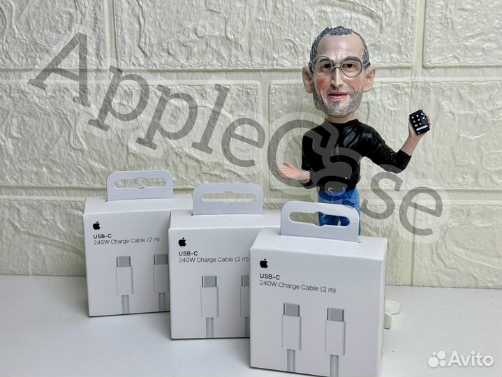 Кабель Apple USB-C плетенный Charge Cable 2м 240W