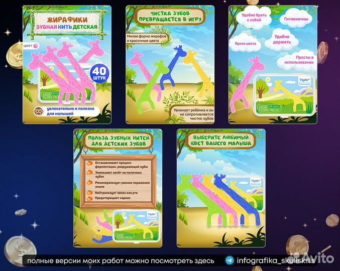 Дизайн карточек маркетплейс