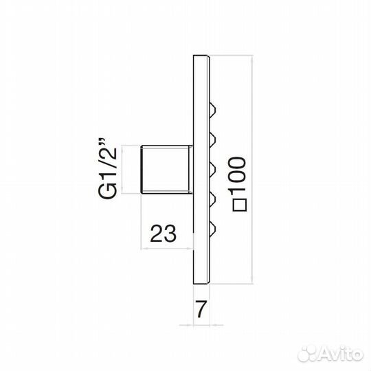 Форсунка гидромассажная Webert AC0334560, черный