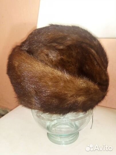 Шапка норковая женская