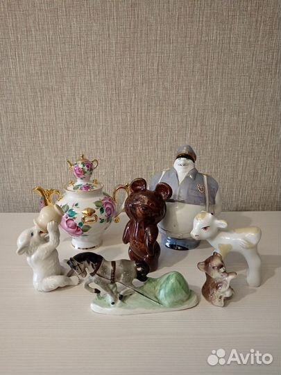 Статуэтки фарфоровые СССР. лфз, Сысерть, Бронницы