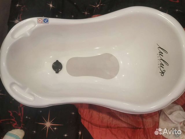 Ванночка для купания с горкой