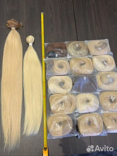 Волосы 70 см для наращивания