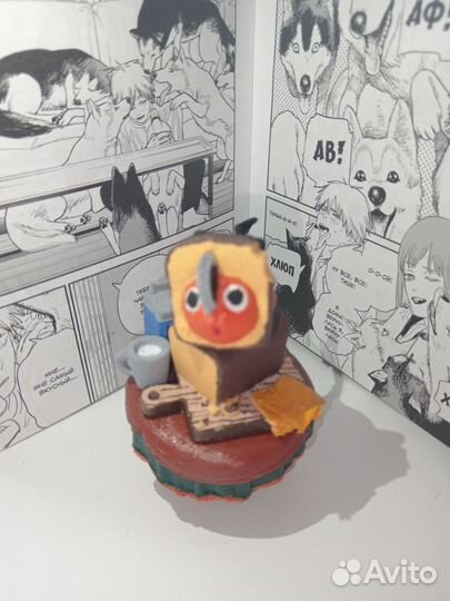 Аниме фигурка Почита(Человек-бензопила)