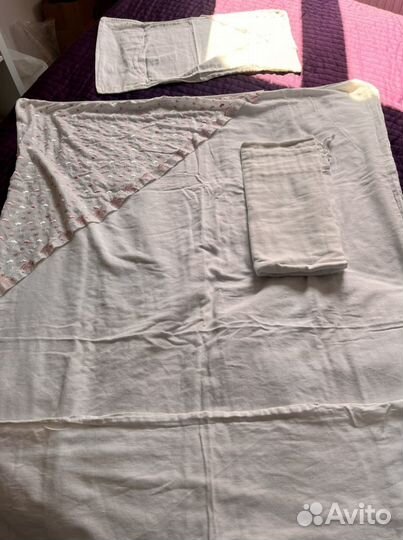 Постельное белье в детскую кроватку бу