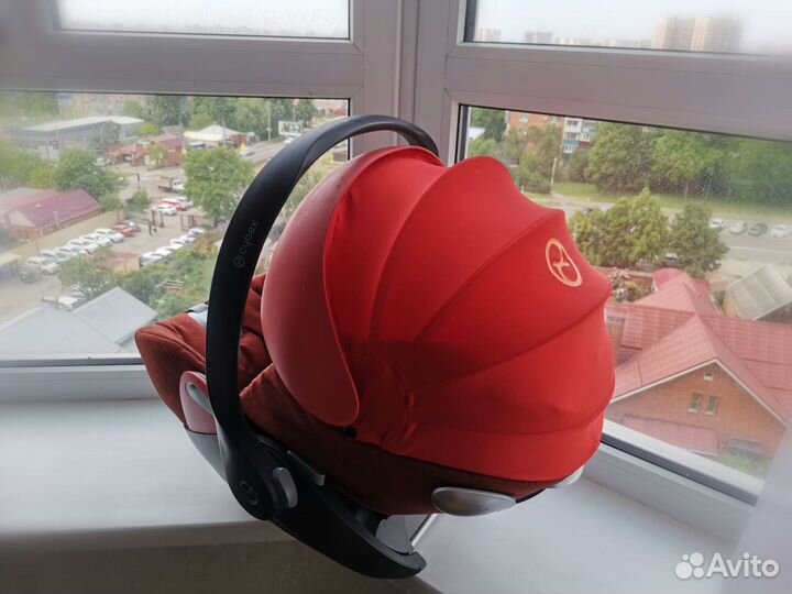 Автолюлька cybex cloud q i-size platinum