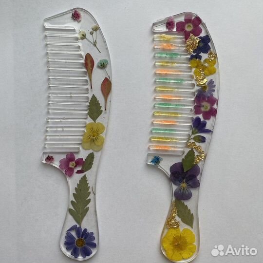 Расчески и гребешки из эпоксидной смолы