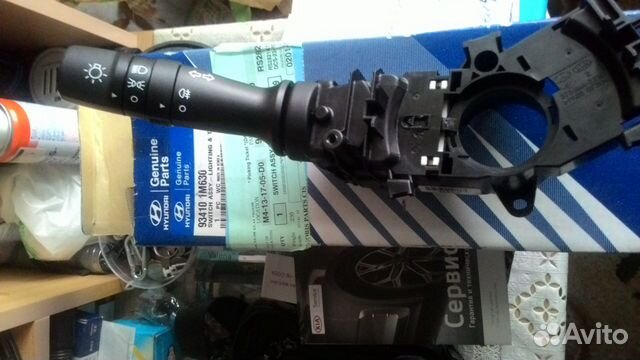 Подрулевой переключатель света kia cerato TD