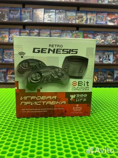 Retro Genesis 8 Bit Junior (300 встроеных игр)