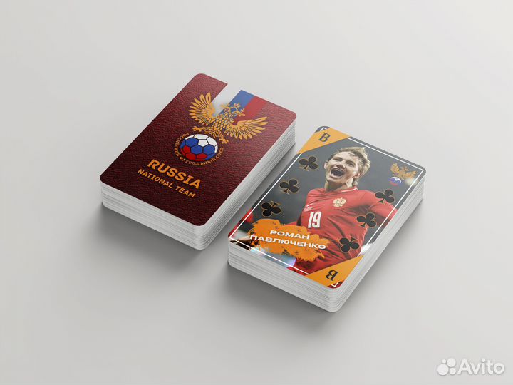 Футбольные игральные карты