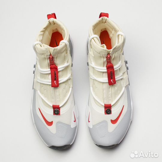 Кроссовки Nike Air Huarache Gripp L.Grey / Red Wmn