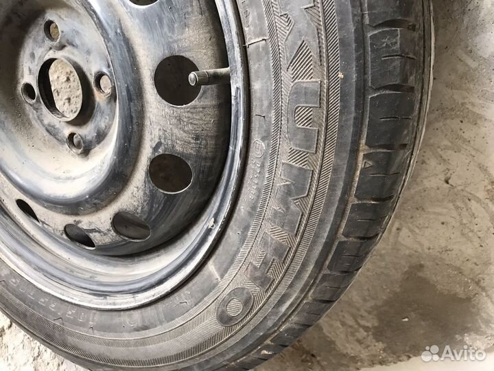 Штампованные диски r15 на hyundai solaris,kia rio