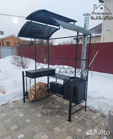 Мангал кованный