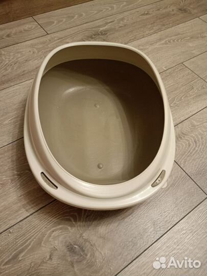 Туалет для кошек шаттл с бортиком