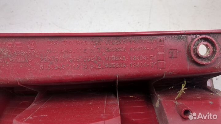 Фонарь (задний) правый Skoda Yeti, 2013