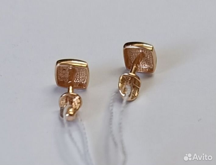 Золотые серьги (10040)