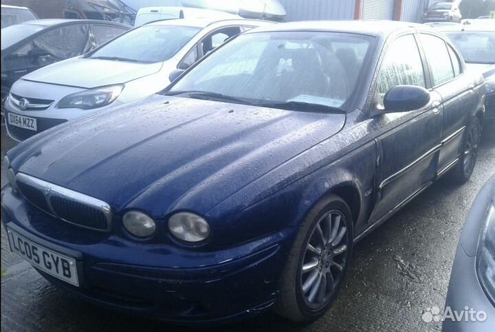 Разбирается Jaguar X-type 2005г. Синий