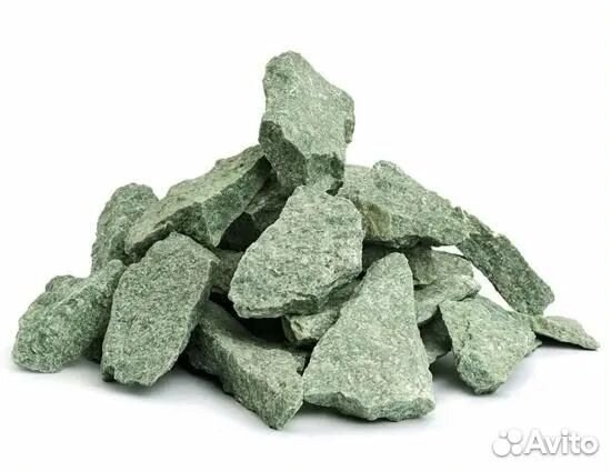 Камень для бани жадеит колотый 10 кг
