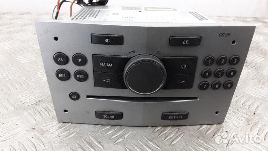 Магнитола opel zafira B (1BN15I401)