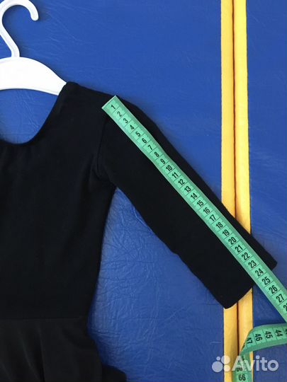 Гимнастический купальник с юбкой на 3 года